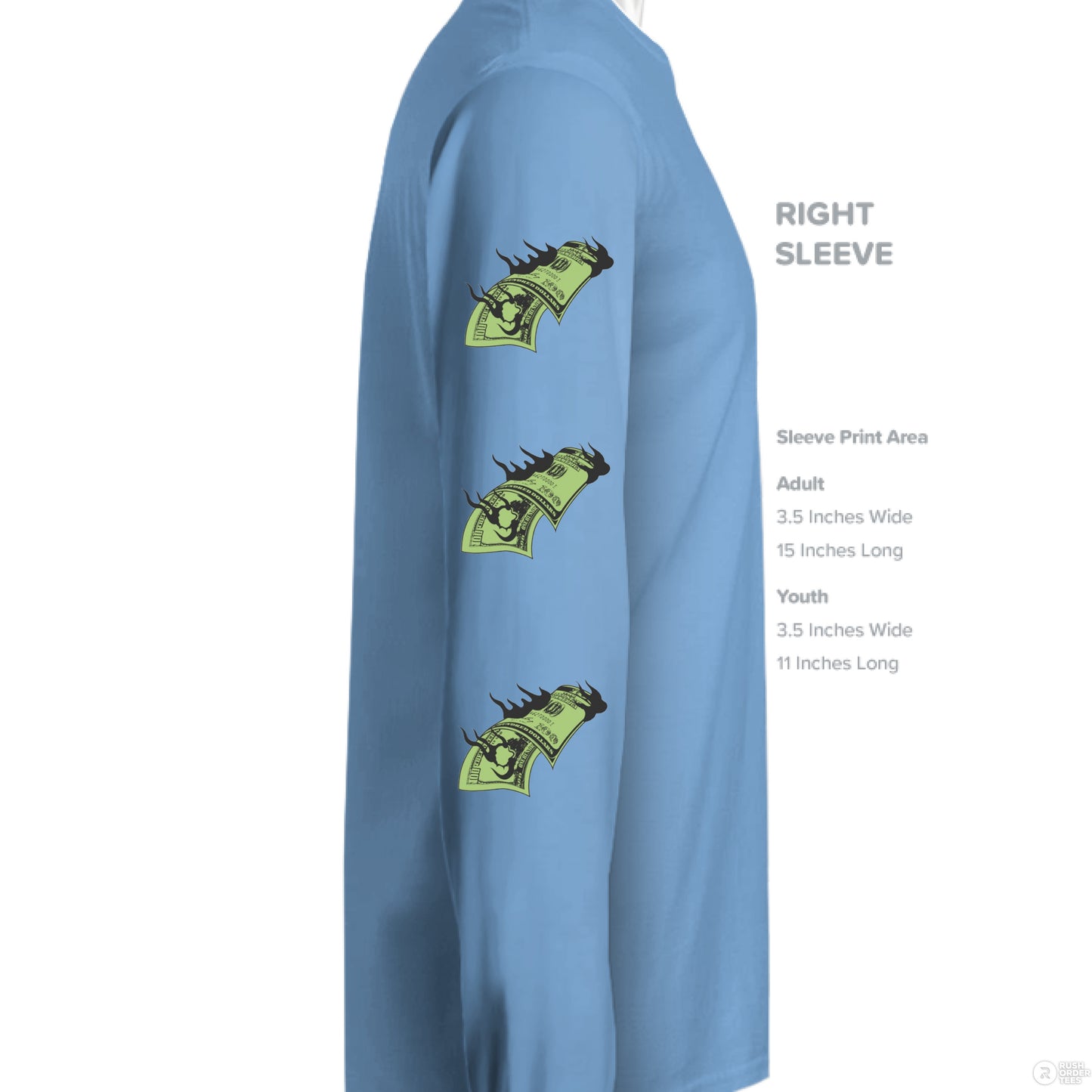 CAROLINA BLUE - SLEEVE_RIGHT